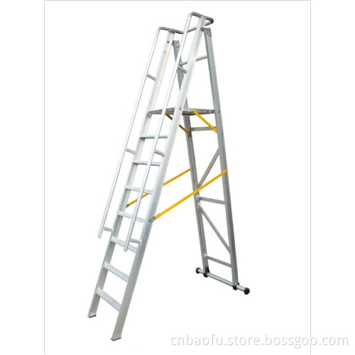 4m Aluminum Alloy Folding Platform and Step Ladder